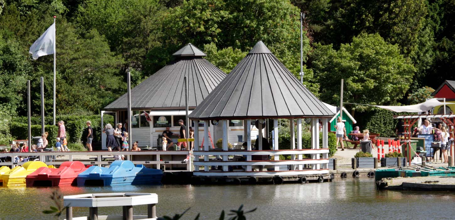 Søen i Legeparken i Kolding