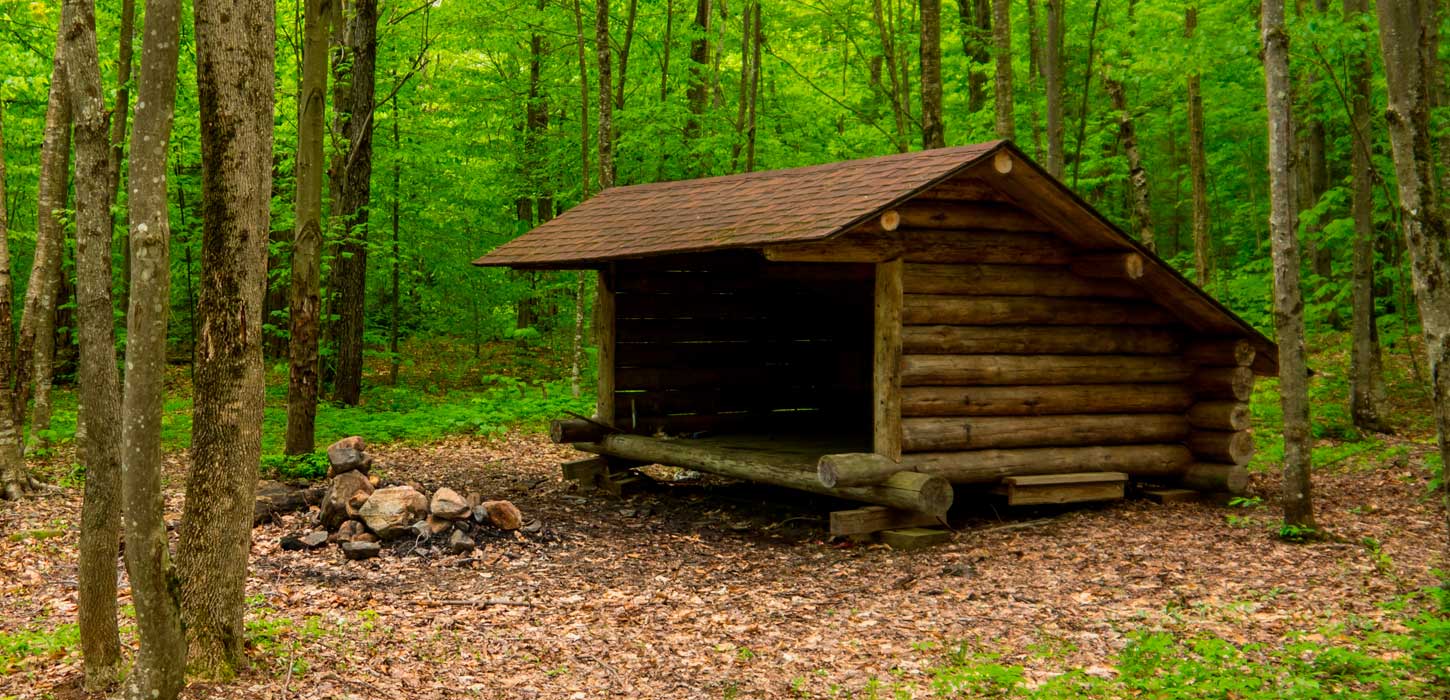 Shelter i skoven ved Kolding