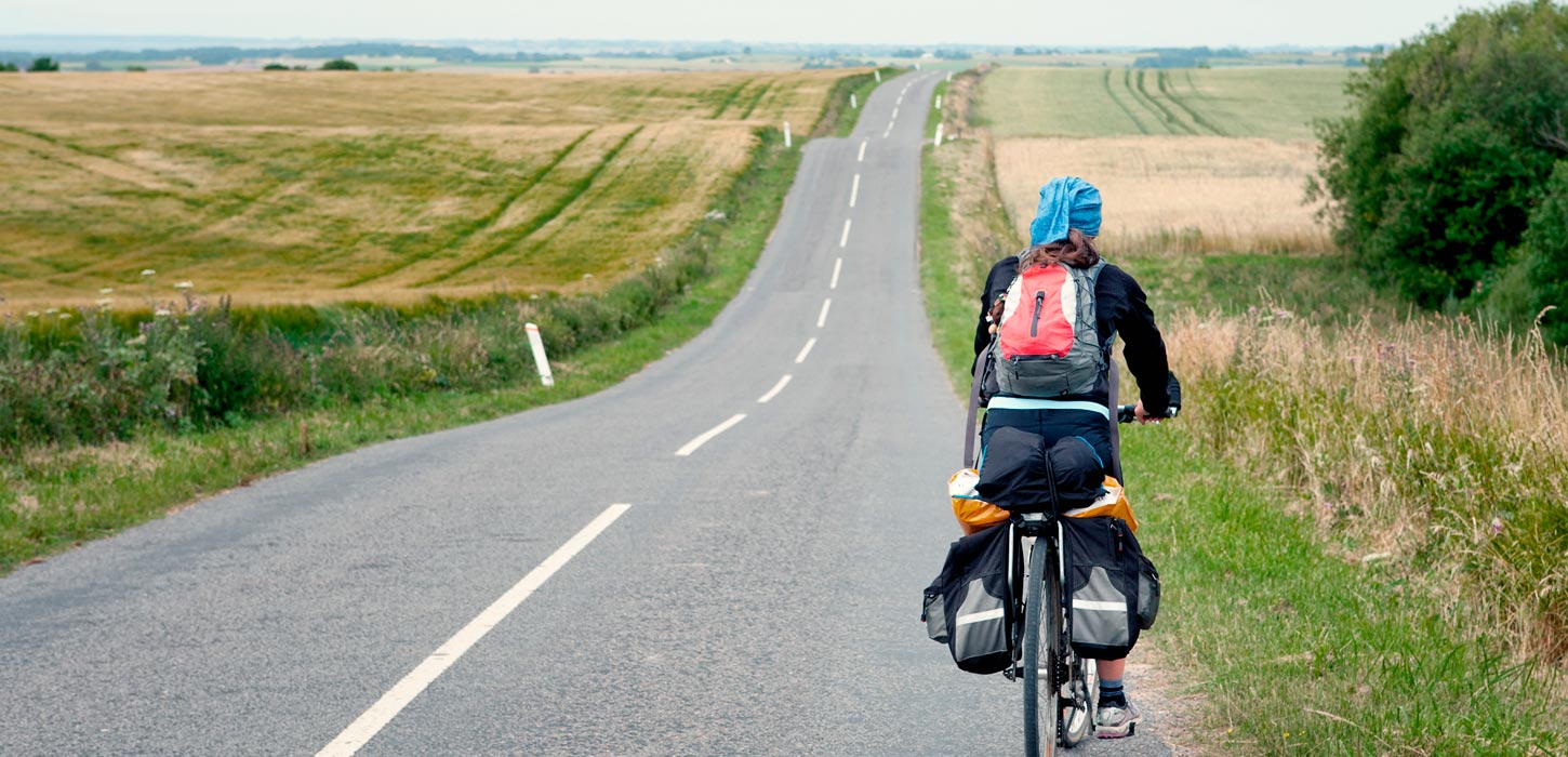 Cykeltur på landevej i Kolding