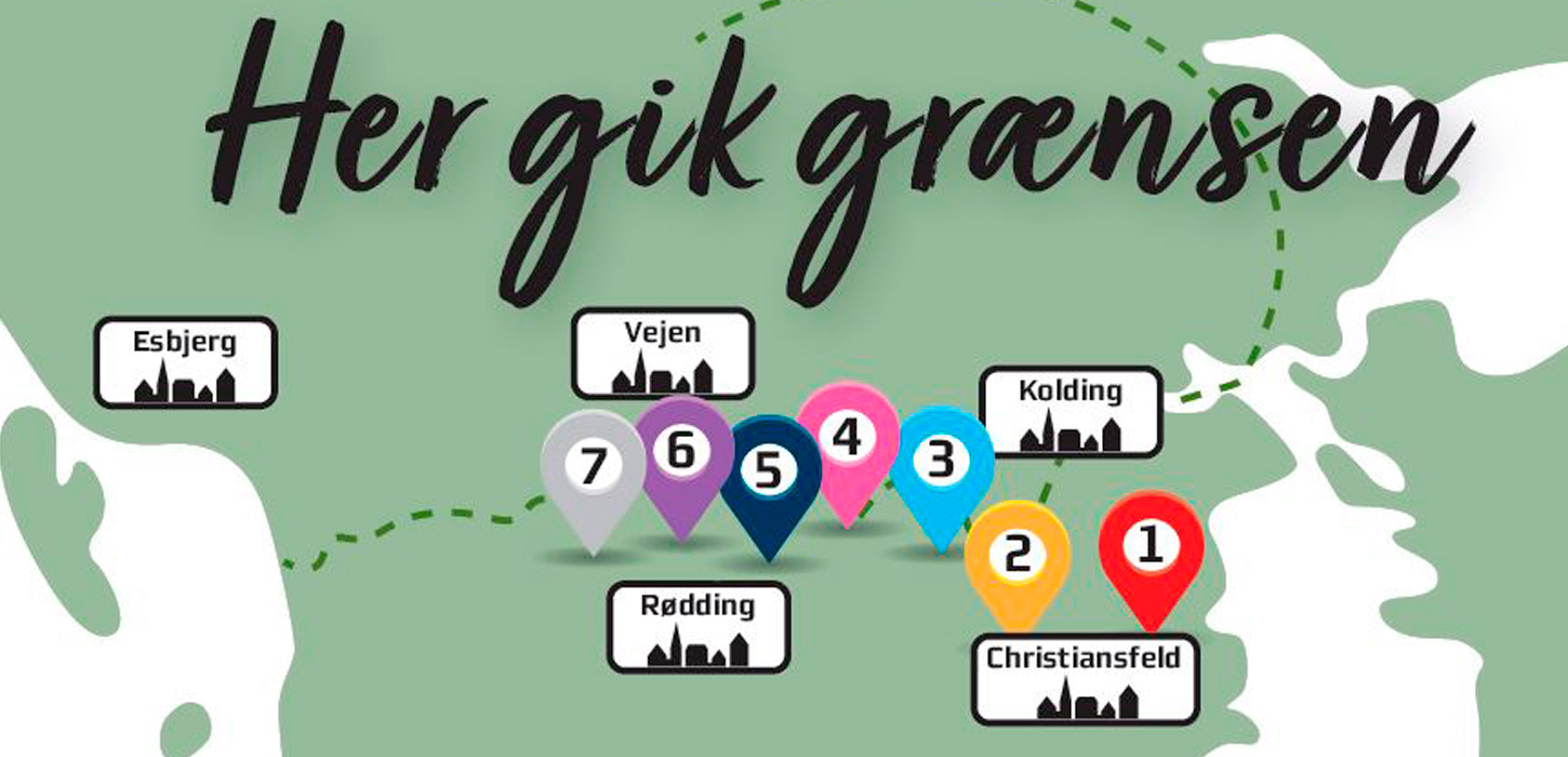 Cykelruter her gik Grænsen