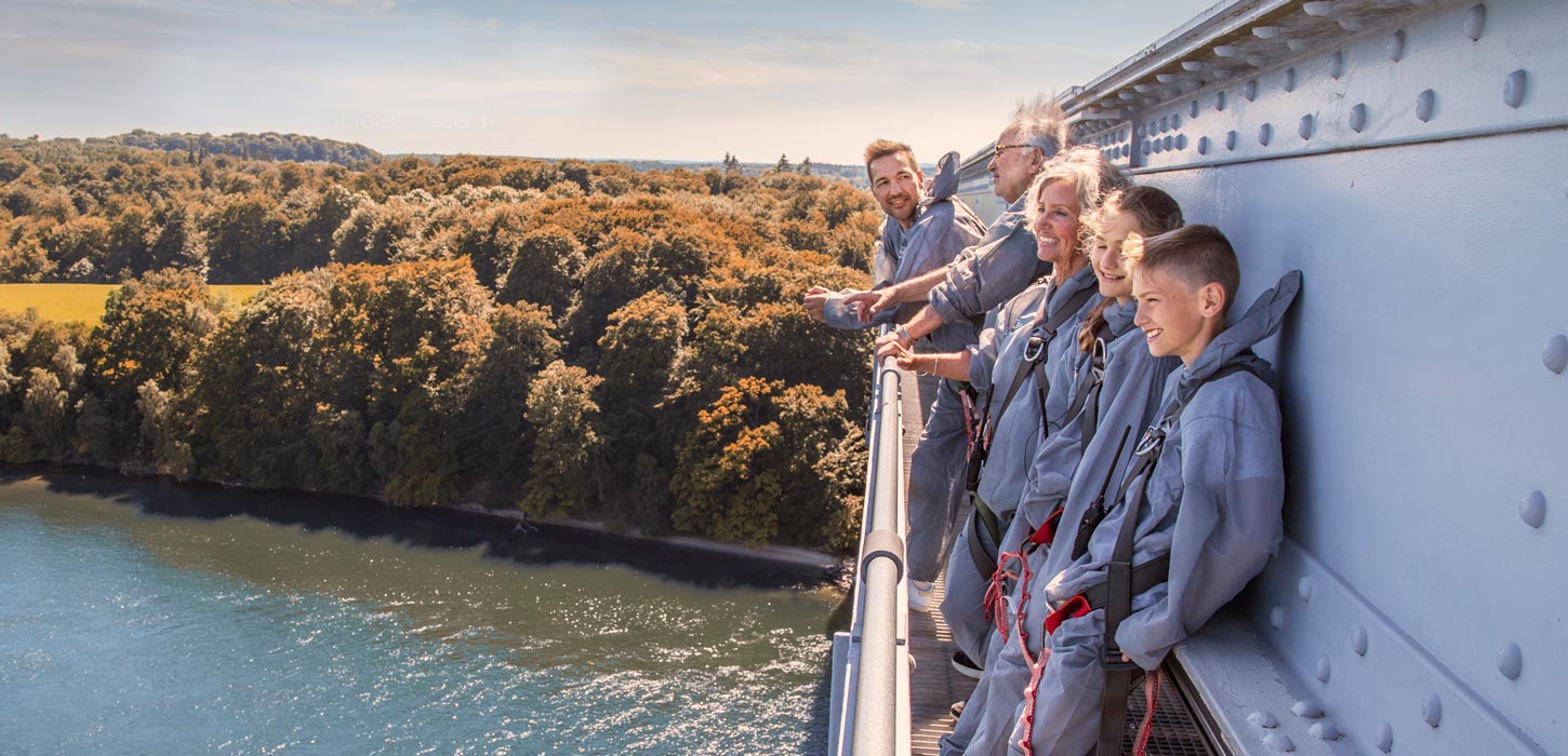 bridgewalking-oplevelse på Lillebæltsbroen i Fredericia