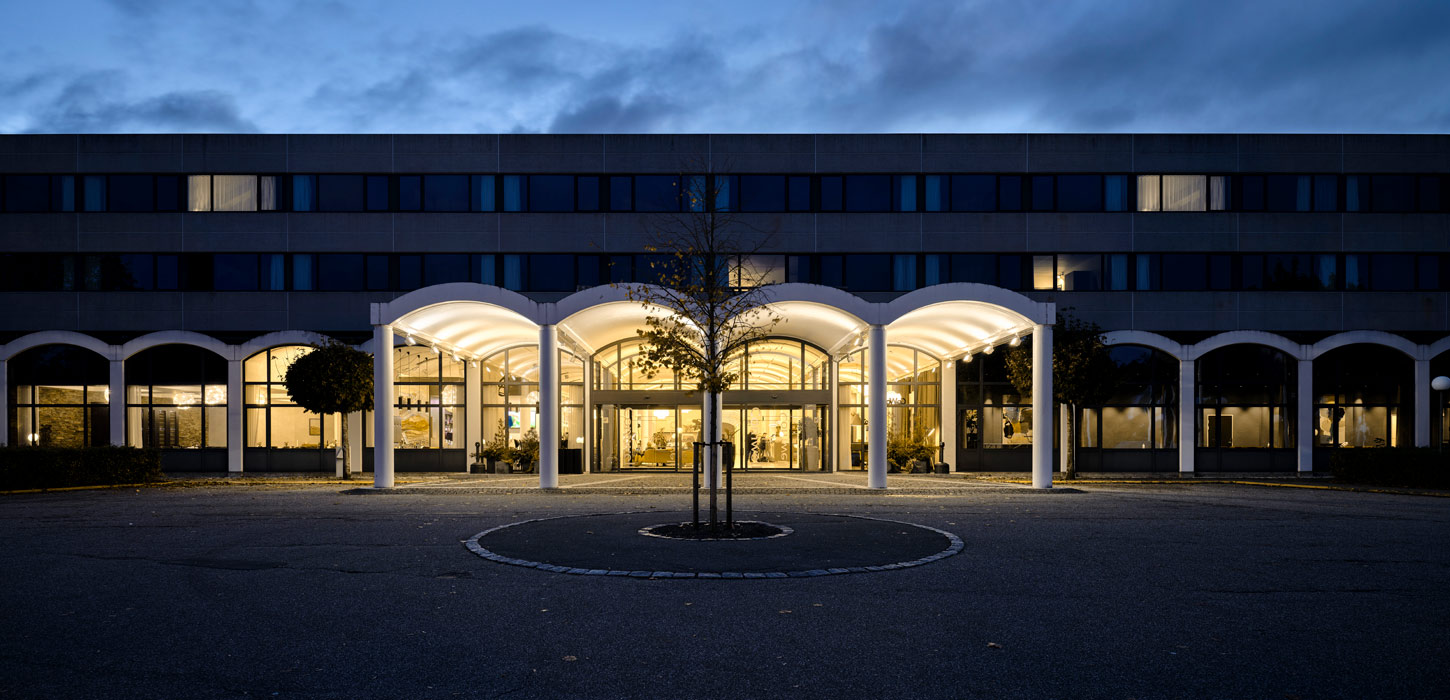 Comwell Kolding by night 