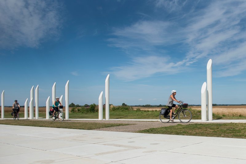 Cykel på Kongernes Jelling