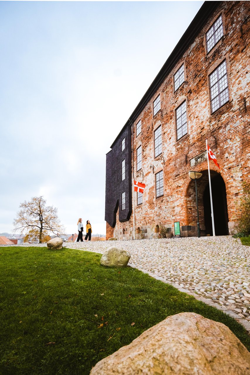 Het Koldingshus in Zuidoost Jutland, Denemarken
